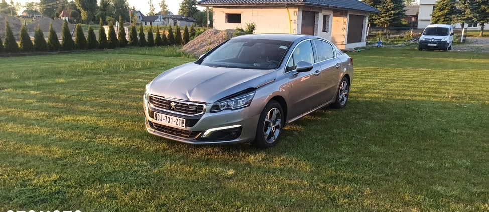 Peugeot 508 cena 31900 przebieg: 230000, rok produkcji 2014 z Rawicz małe 277